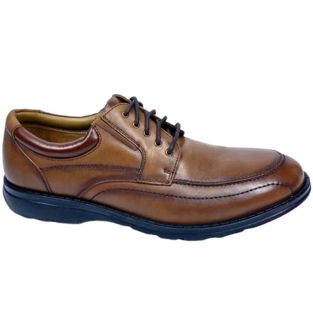 Dockers Men’s Brown Leather Oxford Shoes Size 13W Casual Comfort